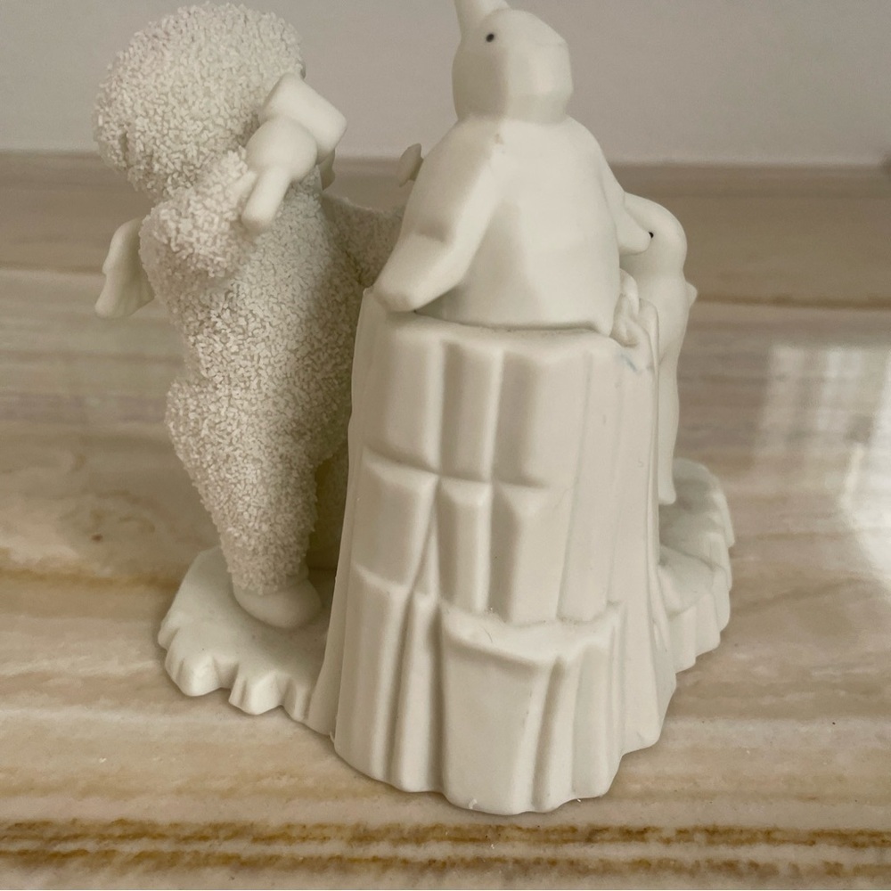 Retired Snowbabies "I'm Making An Ice Sculpture" Department 56 - Picture 5 of 14